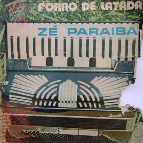 Zé Paraiba – Forró de latada Capa-frente