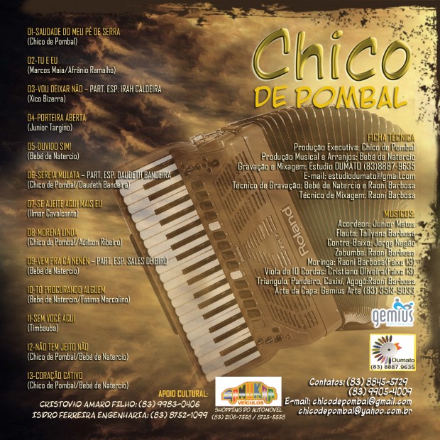  Chico de Pombal – Tu e eu – vol.5 Capa-2-620x620