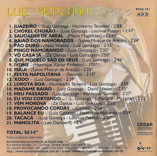  Luiz Gonzaga – Xodó Verso13-620x617